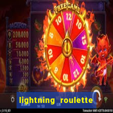 lightning roulette como jogar